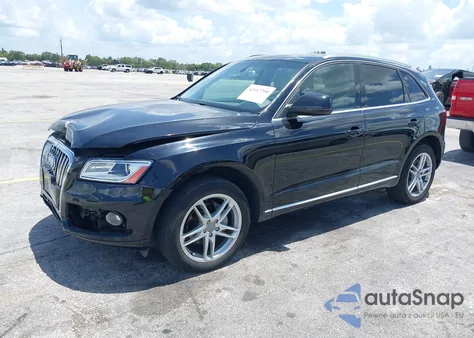 2013 Audi Q5 2.0T Premium z USA, uszkodzony, nr VIN WA1LFAFP5DA046293